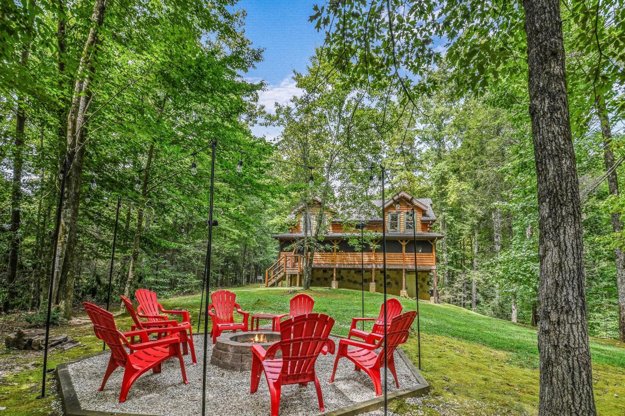 Mountain Spirit Cabin Waldens Creek Exterior foto